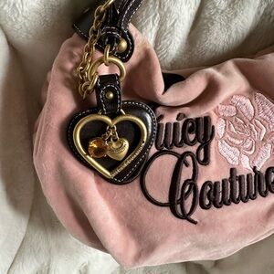 Juicy Couture Pink Velvet Women's Bag